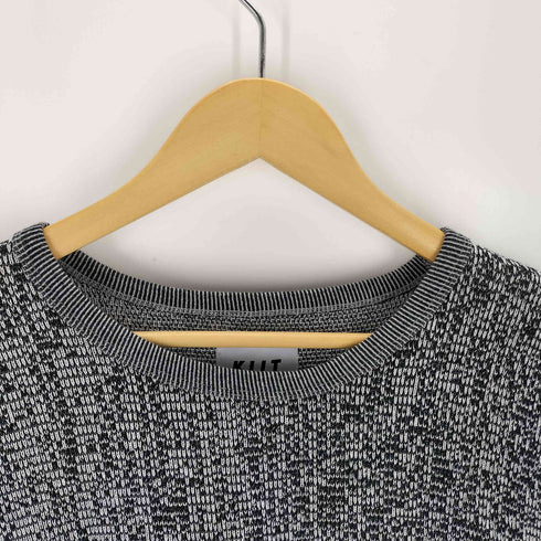 キート KIIT COTTON SLAB BORDER TANK TOP メンズ