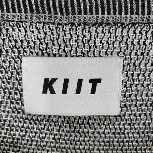 キート KIIT COTTON SLAB BORDER TANK TOP メンズ