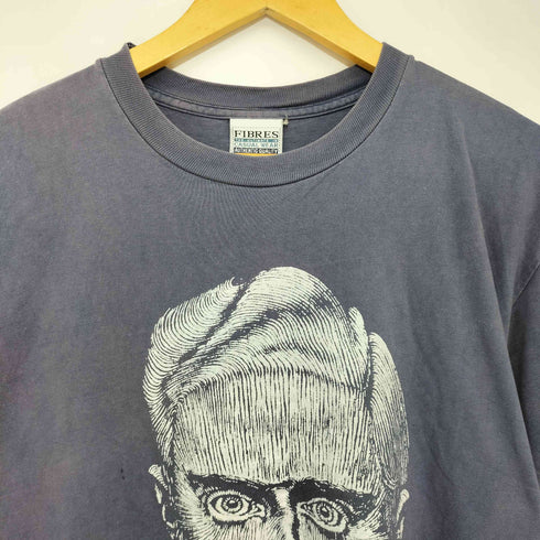 FIBERS 80-90s 前面プリント アートTシャツ メンズ