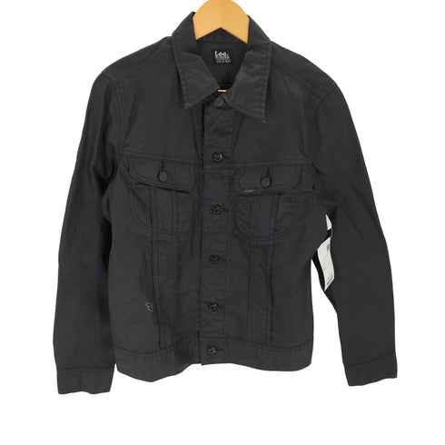 リー Lee 101J ストレッチ コーティングブラック メンズ JPN:M