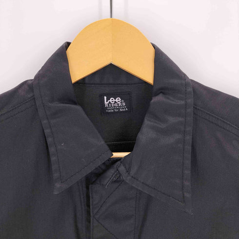 リー Lee 101J ストレッチ コーティングブラック メンズ JPN:M