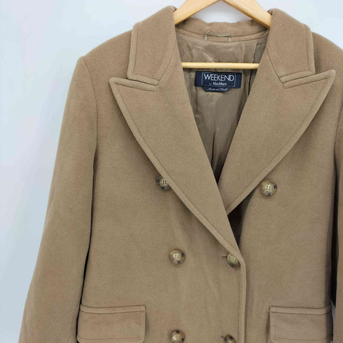 ウィークエンドマックスマーラ Weekend Max Mara MADE IN ITALY ダブルブレスト ウールコート レディース JPN:42