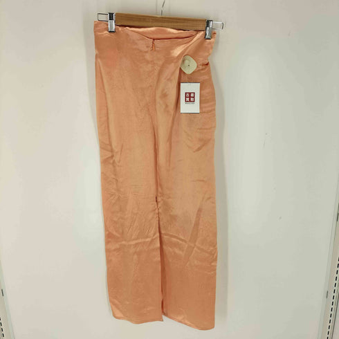 メゾンスペシャル MAISON SPECIAL Satin Shirring Tight Skirt レディース 38