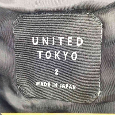 ユナイテッドトウキョウ UNITED TOKYO フェイクレザーコンビ ジップブルゾン メンズ JPN:2