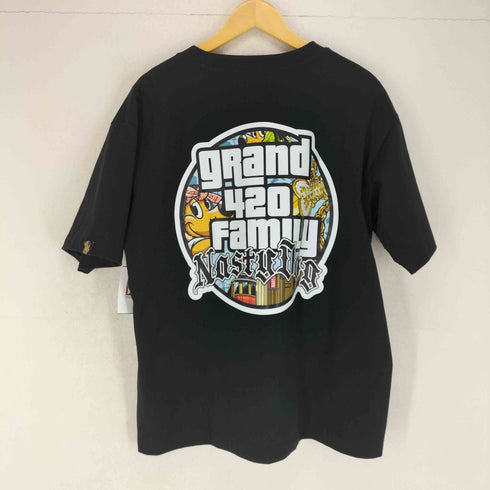 Nasty Dog 24SS Grand 420 Family 両面プリント 半袖Tシャツ カットソー street メンズ XL