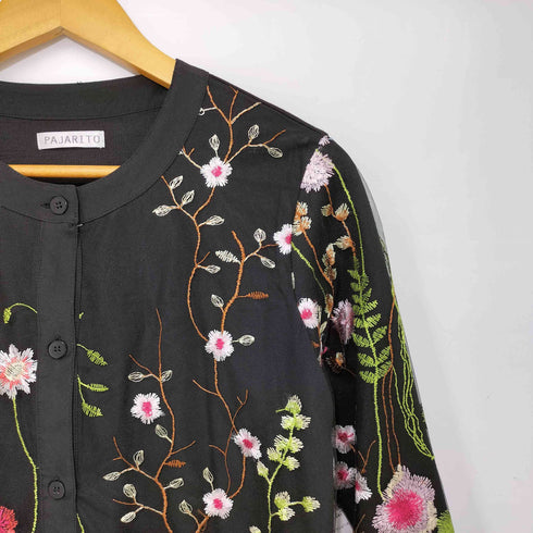 PAJARITO 花刺繍ワンピース レディース M