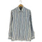 トミーヒルフィガー TOMMY HILFIGER Custom Fit モーリシャス製 コットン ストライプ シャツ メンズ import:S