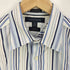 トミーヒルフィガー TOMMY HILFIGER Custom Fit モーリシャス製 コットン ストライプ シャツ メンズ import:S