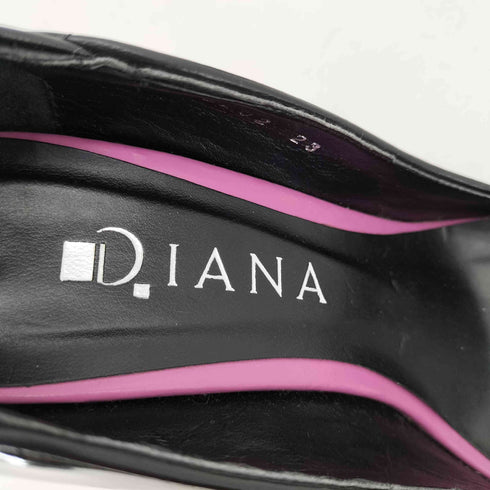 ダイアナ DIANA バックリボン エナメルパンプス レディース JPN:23