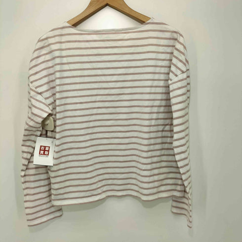 トゥービーバイアニエスベー To b. by agnes b. ボートネックボーダーL/S TEE レディース 38