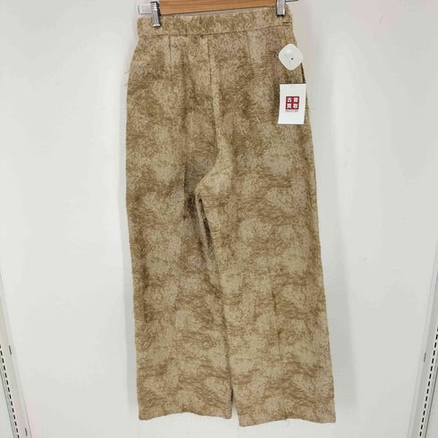 シャギー ワイドパンツ レディース
