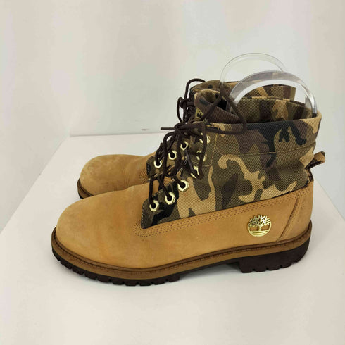 ティンバーランド Timberland ロールアップ迷彩ブーツ レディース 5.5M