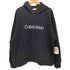 カルバンクライン CALVIN KLEIN 刺繍ロゴプルオーバーパーカー メンズ L