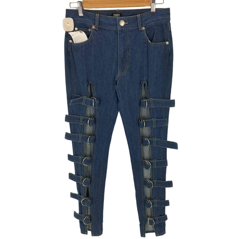 パメオポーズ Pameo Pose Belted Skinny Denim レディース JPN:M