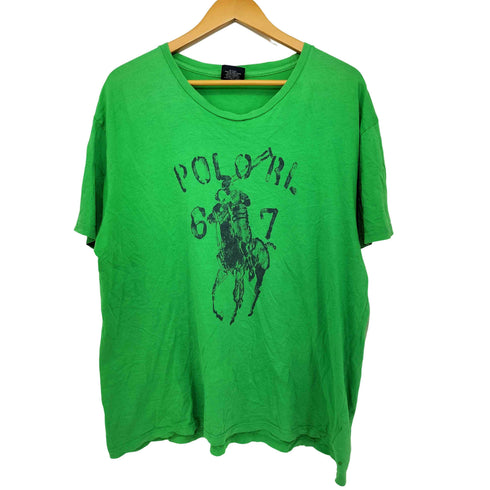 ポロバイラルフローレン Polo by RALPH LAUREN プリント S/S TEE メンズ L