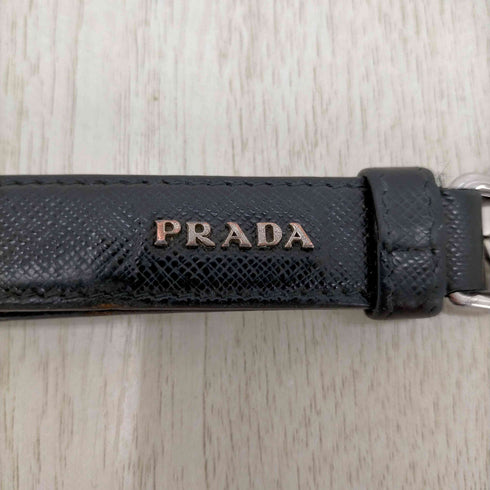 プラダ PRADA サフィアーノレザー キーリング メンズ