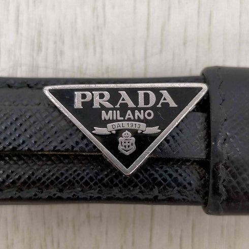 プラダ PRADA サフィアーノレザー キーリング メンズ