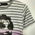 アンディウォーホル バイヒステリックグラマー andy warhol by HYSTERIC GLAMOUR Y2K グラデーションS/SボーダーTEE メンズ S