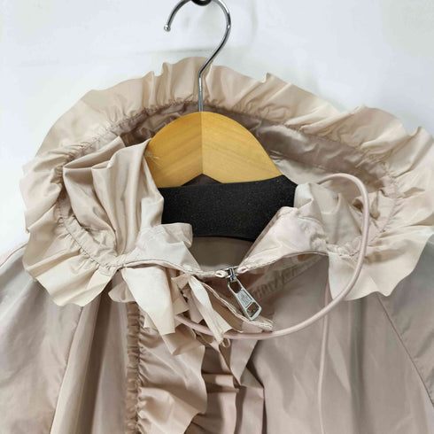モンクレール MONCLER 19SS GERANIUM/ゲラニウム フード付きフリルナイロンコート レディース 0