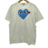 プレイコムデギャルソン PLAY COMME des GARCONS ハートロゴ ワッペン クルーネックTシャツ メンズ XXL