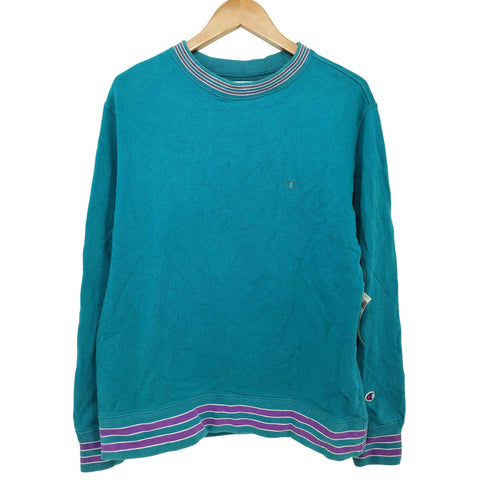 チャンピオン Champion リブラインクルーネックトレーナー メンズ L