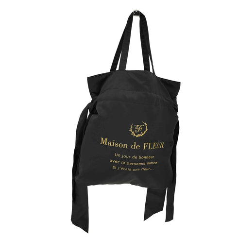 メゾンドフルール Maison de FLEUR ダブルリボントートバッグ レディース