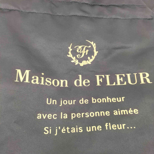 メゾンドフルール Maison de FLEUR ダブルリボントートバッグ レディース
