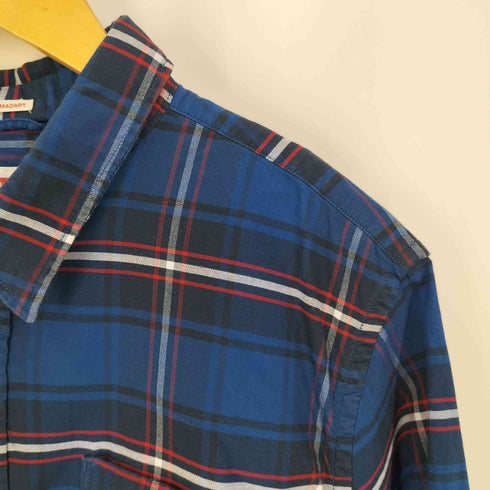リーバイス Levis ポケット付き 白タブ ボタンダウン チェック シャツ メンズ import:XL