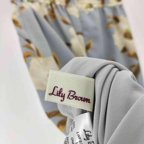 リリーブラウン Lily Brown フローラルIラインスカート レディース ONE SIZE