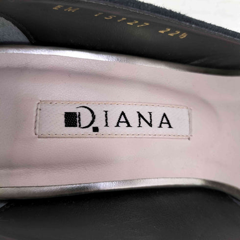 ダイアナ DIANA リボンがキラリ☆フェミニンパンプス レディース JPN:22.5