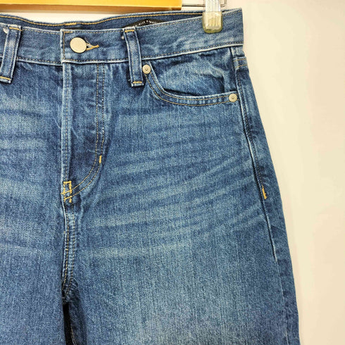 バナナリパブリック BANANA REPUBLIC ULTRA HIGH RISE BARREL LEG ボタンフライバギーシルエットデニムパンツ レディース 42