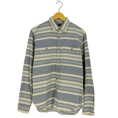 ジェイクルー J.CREW モーリシャス製 マルチボーダー シャツ メンズ import:M
