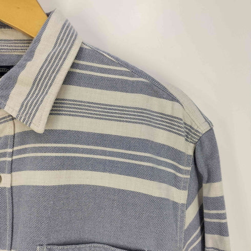 ジェイクルー J.CREW モーリシャス製 マルチボーダー シャツ メンズ import:M