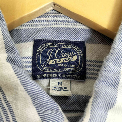ジェイクルー J.CREW モーリシャス製 マルチボーダー シャツ メンズ import:M