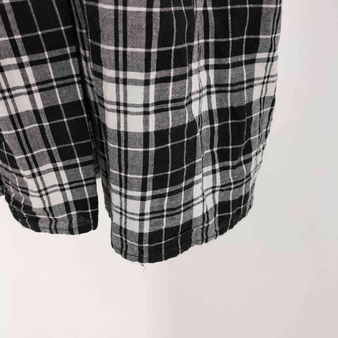 シンプリシテェ SIMPLICITE 先染めチェッククリンクルスカート レディース ONE SIZE