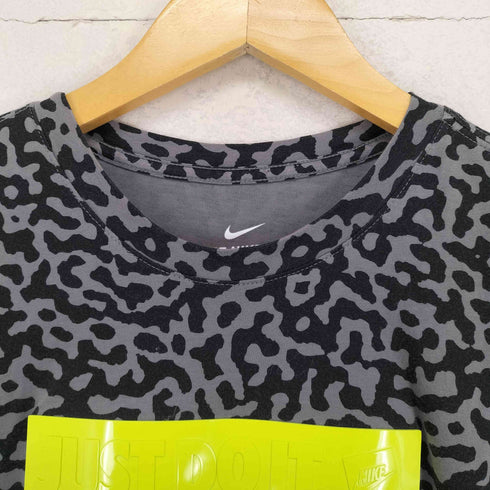 ナイキ NIKE レオパード柄クルーネックTシャツ メンズ JPN:M