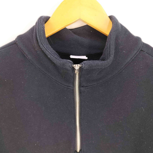 フルーツオブザルーム FRUIT OF THE LOOM ハイネック ハーフジップ プルオーバー スウェット メンズ import:M