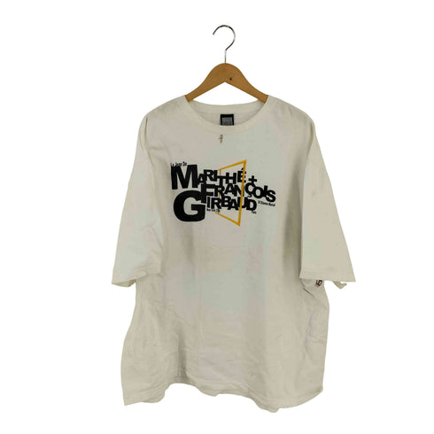 マリテフランソワジルボー MARITHE FRANCOIS GIRBAUD MADE IN MEXICO フロントロゴプリント オーバーサイズTシャツ BBOY メンズ import:XXL