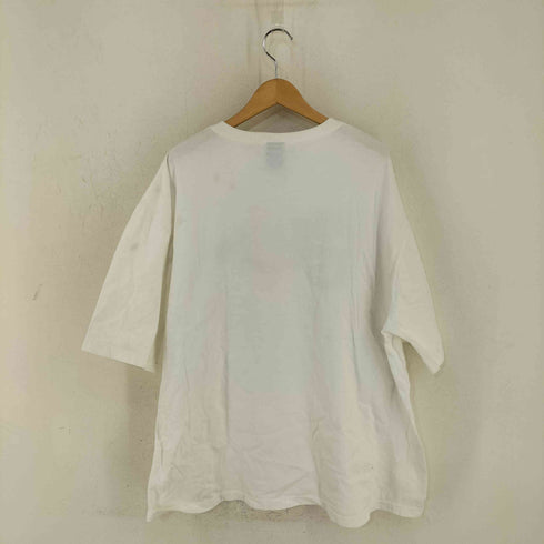 マリテフランソワジルボー MARITHE FRANCOIS GIRBAUD MADE IN MEXICO フロントロゴプリント オーバーサイズTシャツ BBOY メンズ import:XXL