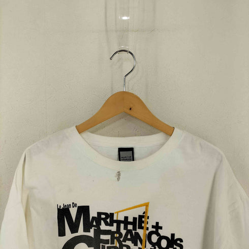 マリテフランソワジルボー MARITHE FRANCOIS GIRBAUD MADE IN MEXICO フロントロゴプリント オーバーサイズTシャツ BBOY メンズ import:XXL