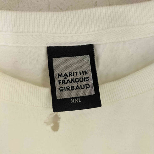 マリテフランソワジルボー MARITHE FRANCOIS GIRBAUD MADE IN MEXICO フロントロゴプリント オーバーサイズTシャツ BBOY メンズ import:XXL