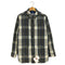 トミーヒルフィガー TOMMY HILFIGER 裏キルティング ウールポリ チェック 中綿シャツジャケット メンズ import:S
