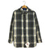 トミーヒルフィガー TOMMY HILFIGER 裏キルティング ウールポリ チェック 中綿シャツジャケット メンズ import:S