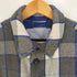 トミーヒルフィガー TOMMY HILFIGER 裏キルティング ウールポリ チェック 中綿シャツジャケット メンズ import:S