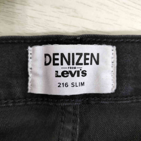リーバイス Levis Denizen スキニー ストレッチ ジーンズ ブラック デニムパンツ メンズ W33 L32