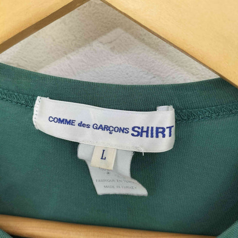コムデギャルソンシャツ COMME des GARCONS SHIRT Long Sleeve Logo T-Shirt バックロゴプリントロングスリーブTシャツ メンズ JPN:L