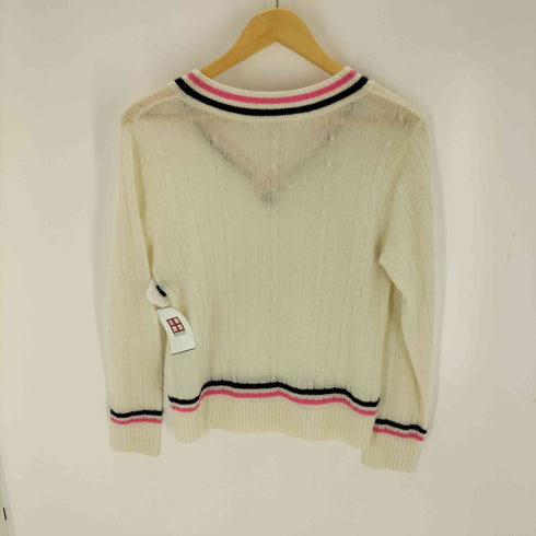 グランヤージュ Granyage カシミア チルデンニット レディース 38