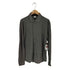 アルマーニコレツィオーニ ARMANI COLLEZIONI ポリレーヨン スリムフィットシャツ メンズ import:M