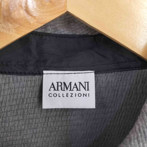 アルマーニコレツィオーニ ARMANI COLLEZIONI ポリレーヨン スリムフィットシャツ メンズ import:M