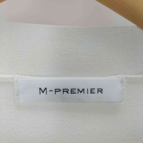 エムプルミエ M-PREMIER サイドスリットミドルカーディガン レディース 36